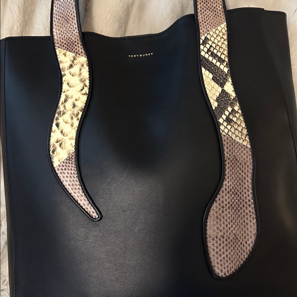 NWT | Tory Burch Large Snake Tote Bag - Picture 6 of 16